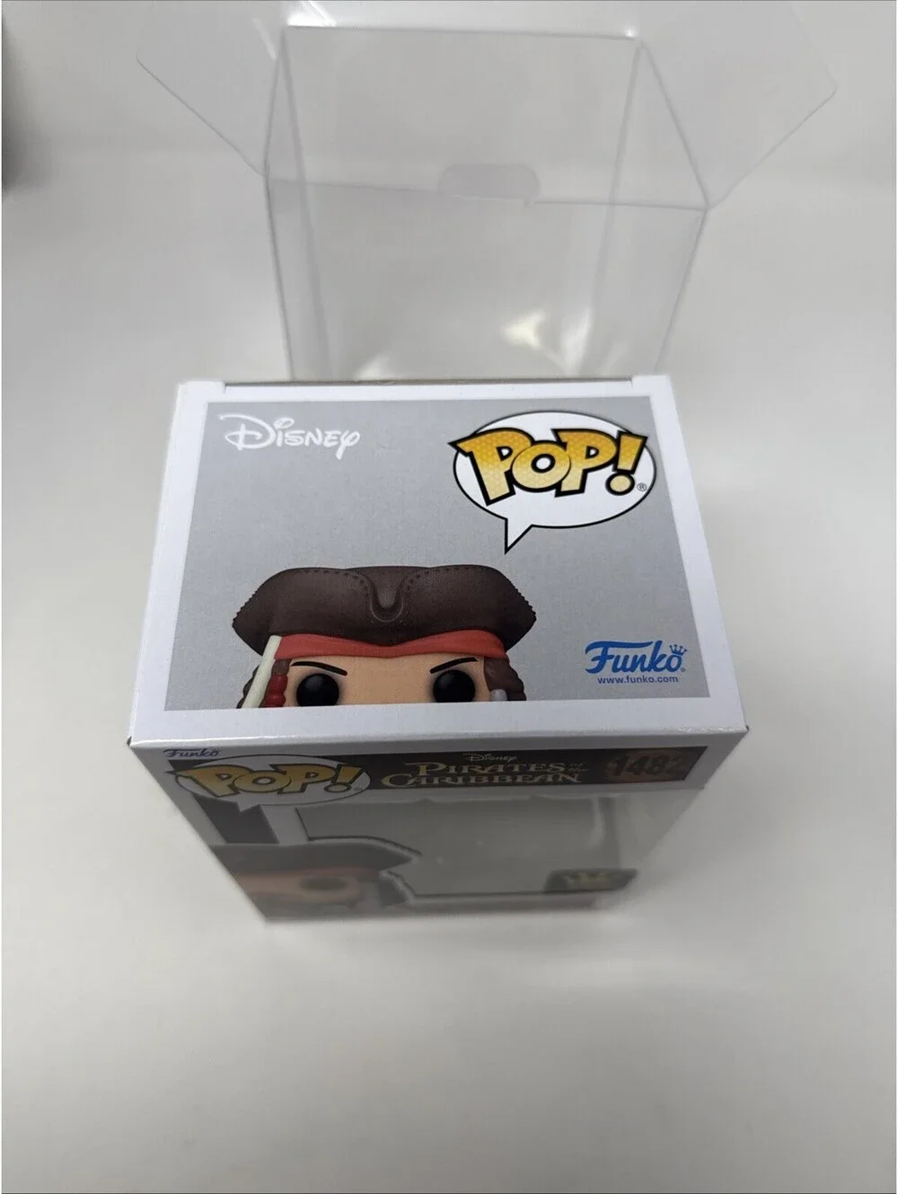 Funko POP! Disney Captain Jack Sparrow #1482 Figure Johnny Depp Pirates MINT🔥
